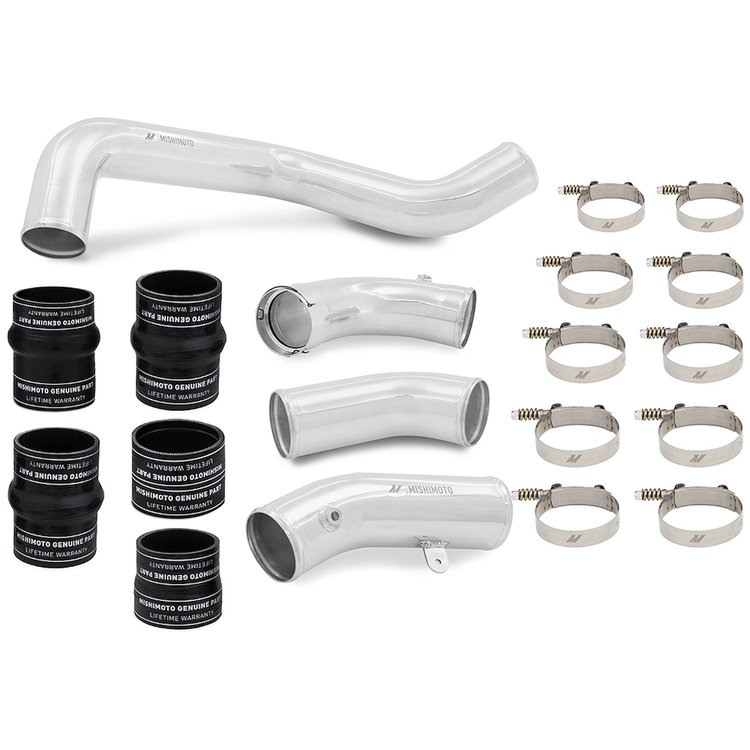MMICP-DMAX-17KP Intercooler Pipe Kit Polished Chevrolet/GMC 6.6L Duramax 2017-2019