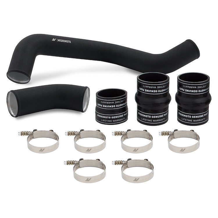 MMICP-DMAX-17HWBK Intercooler Pipe Kit Black Hot-side Chevrolet/GMC 6.6L Duramax 2017-2019