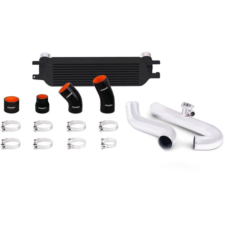 Ford Mustang EcoBoost Performance Intercooler Kit - MFG Part No. MMINT-MUS4-15KPBK