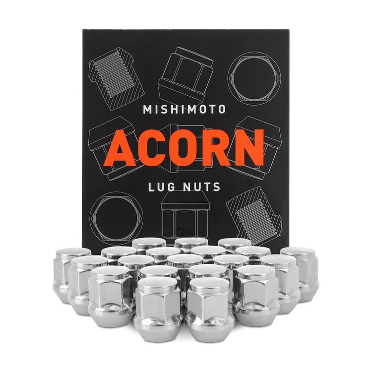 STEEL ACORN LUG NUTS