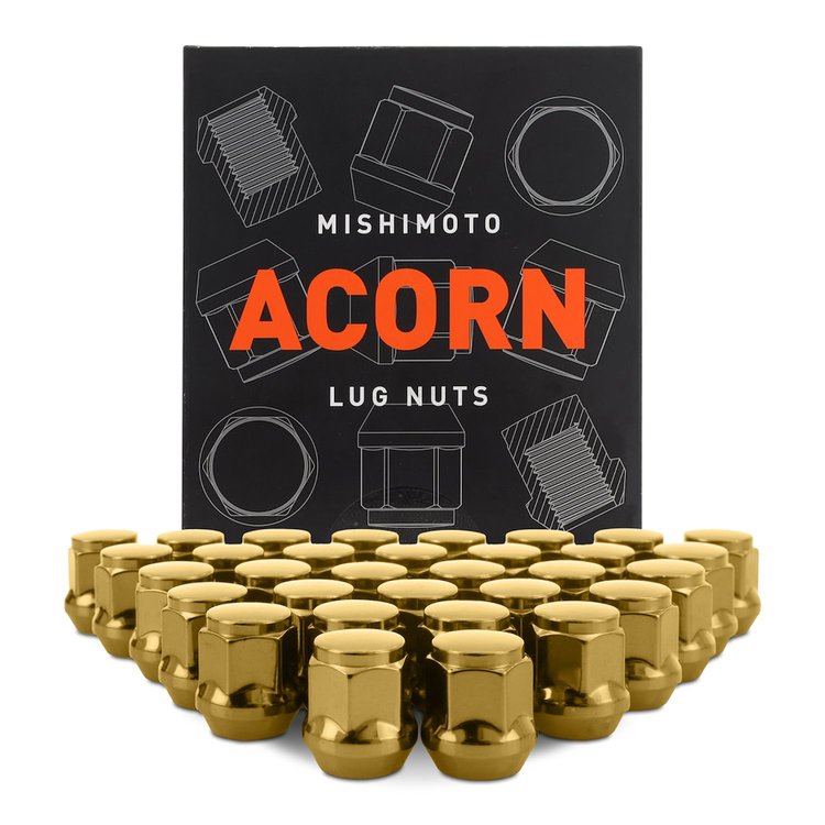 STEEL ACORN LUG NUTS