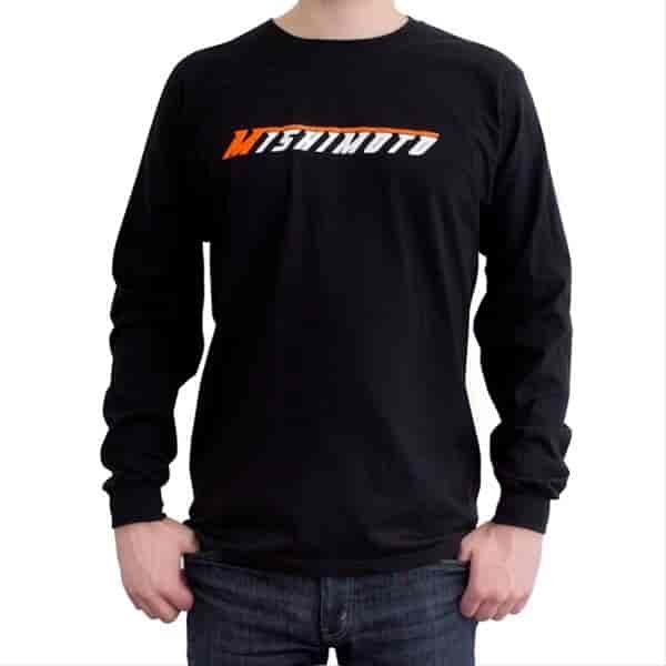 Mishimoto Long-Sleeve Logo Shirt - MFG Part No. MMAPL-LOGO-LSBK2XL