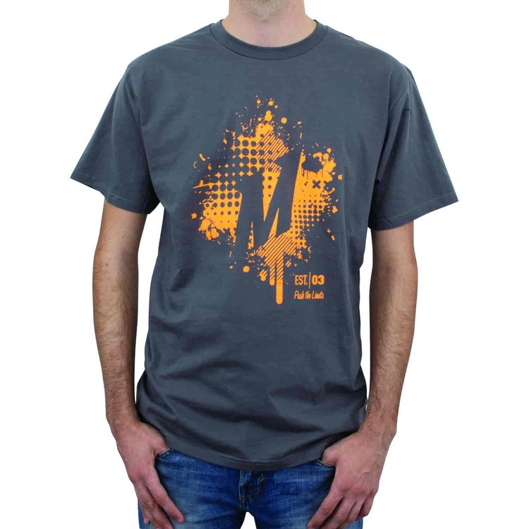 Mishimoto Splat Logo T-Shirt - MFG Part No. MMAPL-SPLAT-GYL