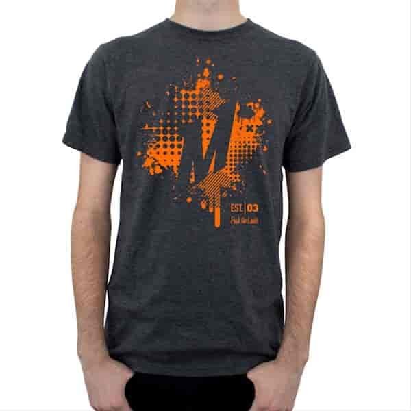 Mishimoto Splat Logo T-Shirt - MFG Part No. MMAPL-SPLAT-GYM