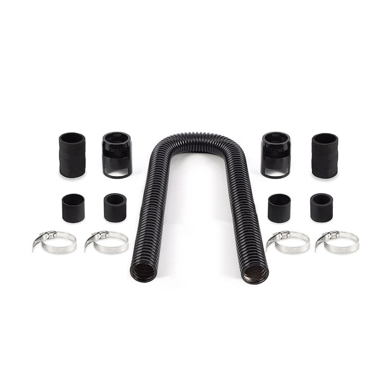 36" FLEX RAD HOSE BLACK