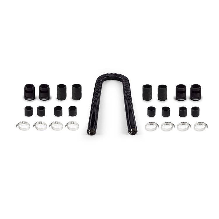 48" FLEX RAD HOSE BLACK