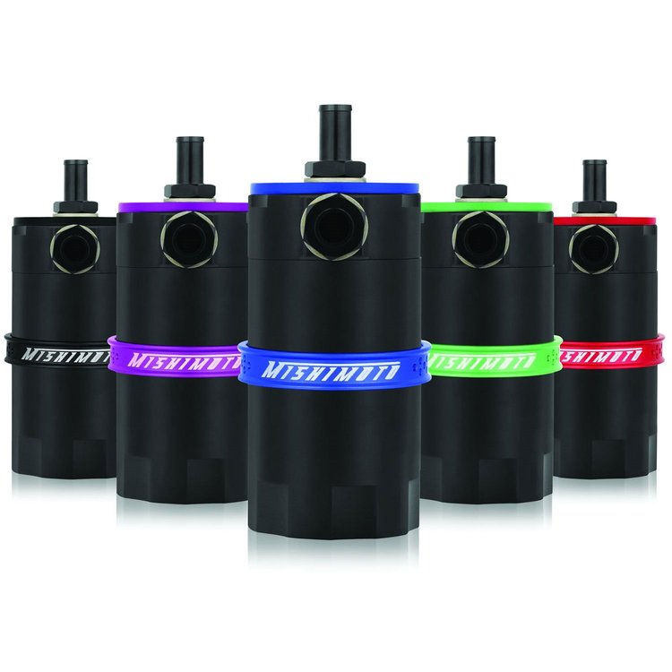Baffled Oil Catch Can 6" Body Height