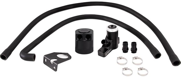 Baffled Oil Catch Can 2008-2010 Ford F-250, F-350, F-450, F-550 6.4L Powerstroke