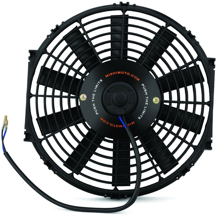 12" Low-Profile Universal Electric Fan 12V