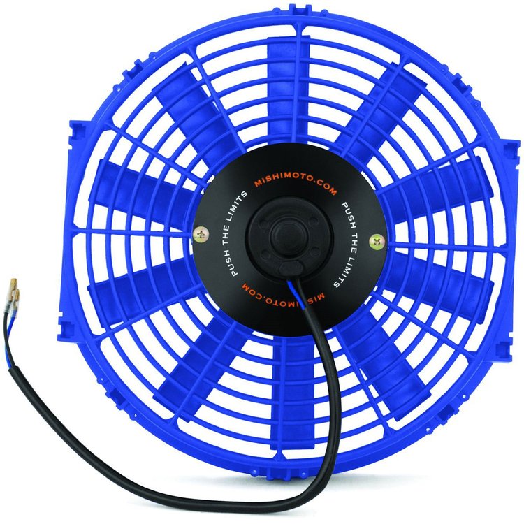 12" Low-Profile Universal Electric Fan 12V
