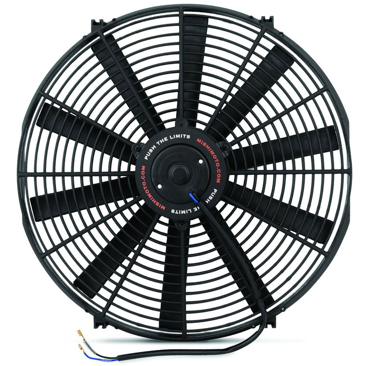 16" Low-Profile Universal Electric Fan 12V