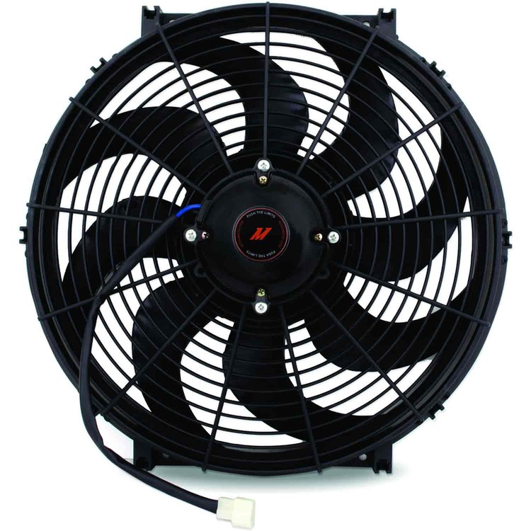 16" Race Line, High-Flow Universal Electric Fan 12V