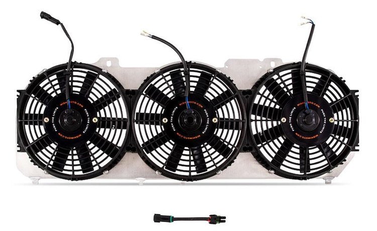 Performance Aluminum Fan Shroud Kit with Fan Controller 1989–2001 Jeep Cherokee XJ 4.0L