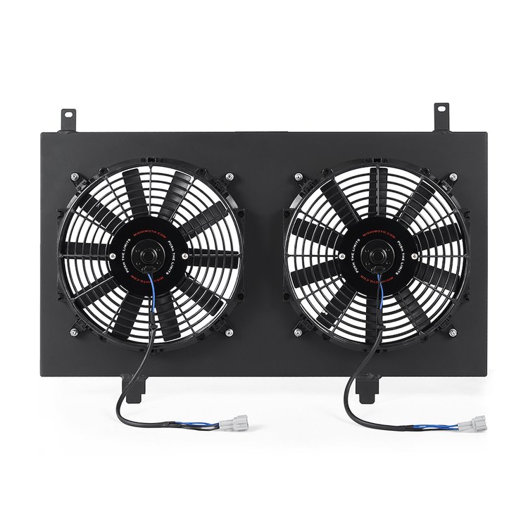 MMFS-350Z-03BK Performance Aluminum Fan Shroud Kit, fits Nissan 350Z 2003-2006