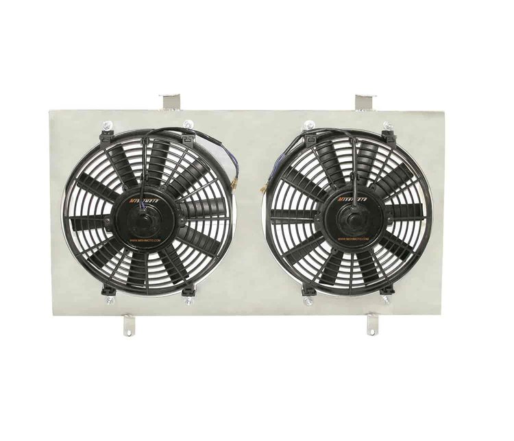 Nissan 240SX S14 Performance Aluminum Fan Shroud Kit - MFG Part No. MMFS-S14-95SR