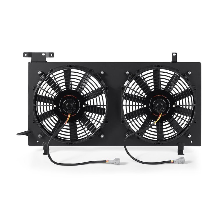 MMFS-STI-08PBK Plug-N-Play Performance Aluminum Fan Shroud Kit, fits Subaru Impreza WRX/STI 2008-2015