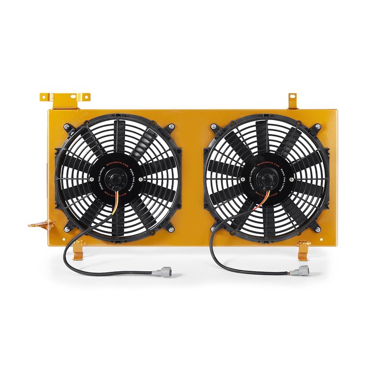 MMFS-STI-08PGD Plug-N-Play Performance Aluminum Fan Shroud Kit, fits Subaru Impreza WRX/STI 2008-2015
