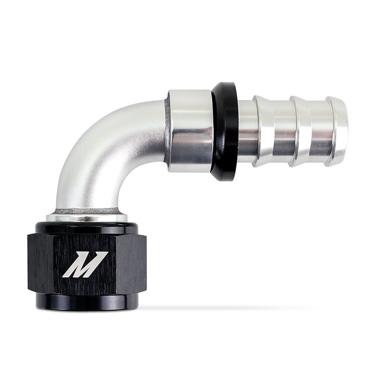 MMFT-PL-1290 Push-Lock Fitting -12AN 90-Degree