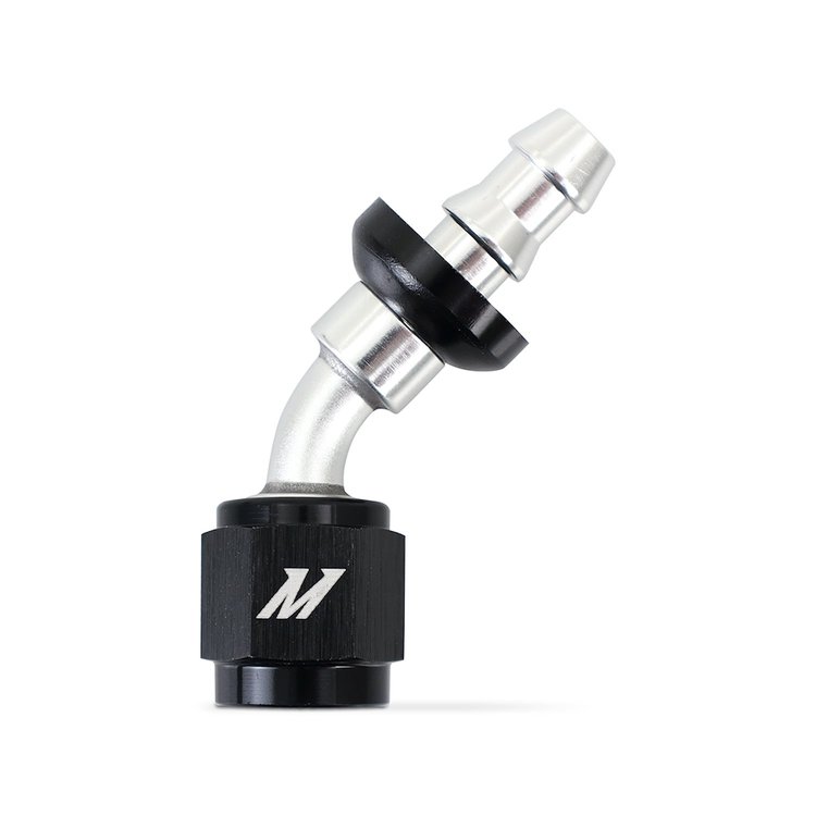 MMFT-PL-445 Push-Lock Fitting -4AN 45-Degree
