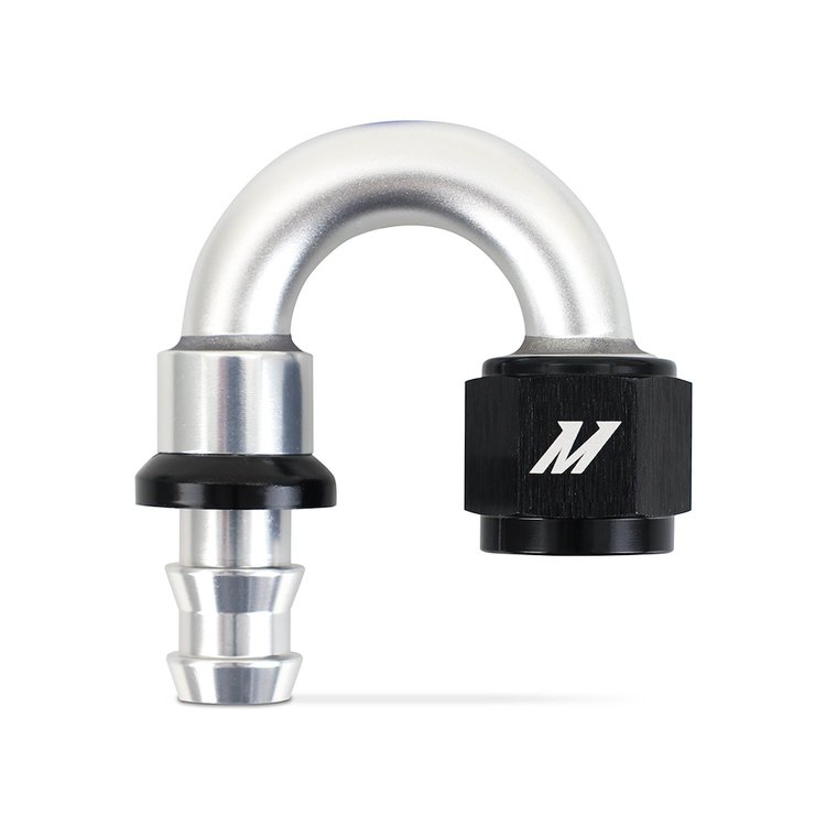 MMFT-PL-8180 Push-Lock Fitting -8AN 180-Degree