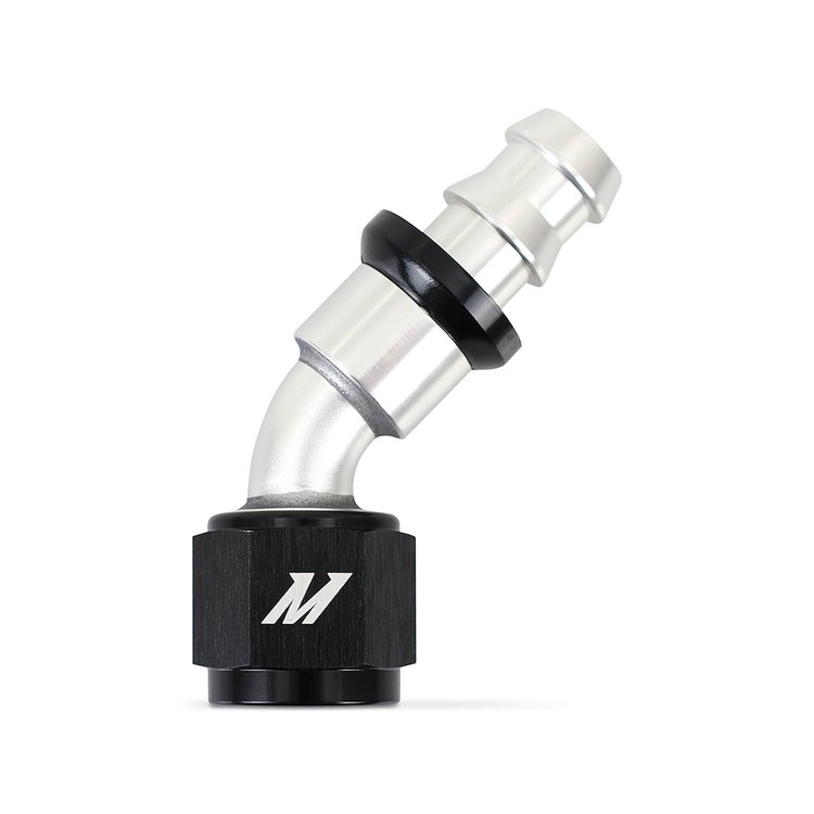 MMFT-PL-845 Push-Lock Fitting -8AN 45-Degree