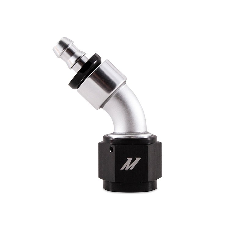 MMFT-10AN-45 Push-On Swivel End Hose Fitting, 45 Degrees -10AN