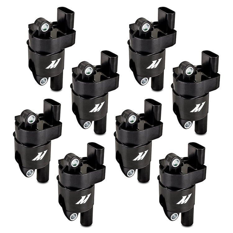 MMIG-LSRD-0708 Ignition Coil, Fits GM LS2/LS3/LS4/LS7/LS9 (Round), Set of 8