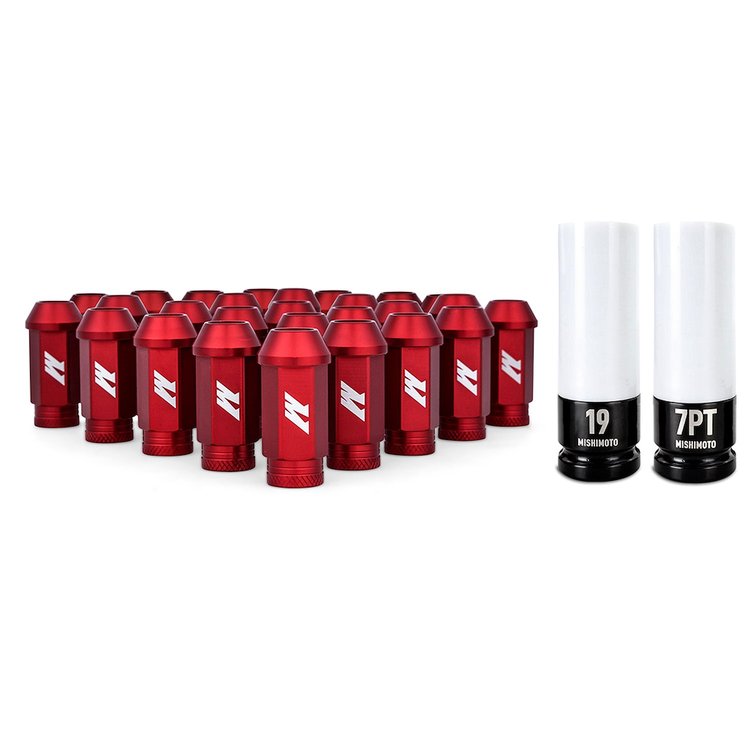 MMLG-15-27LRD Aluminum Locking Lug Nuts, M12 X 1.5, Fits Ford Bronco 2021+