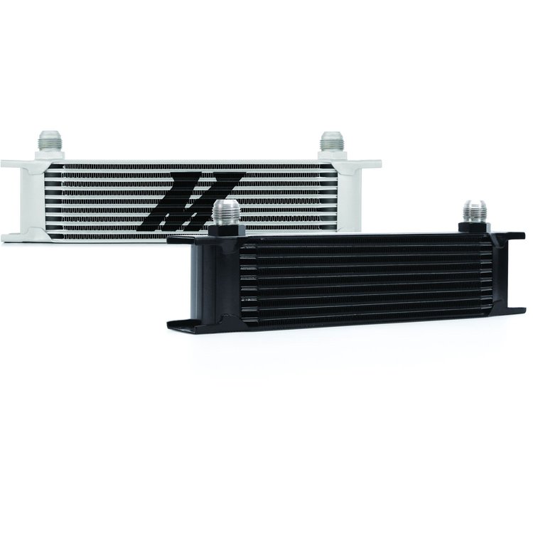 Universal Single Pass Oil Cooler - 10 Rows