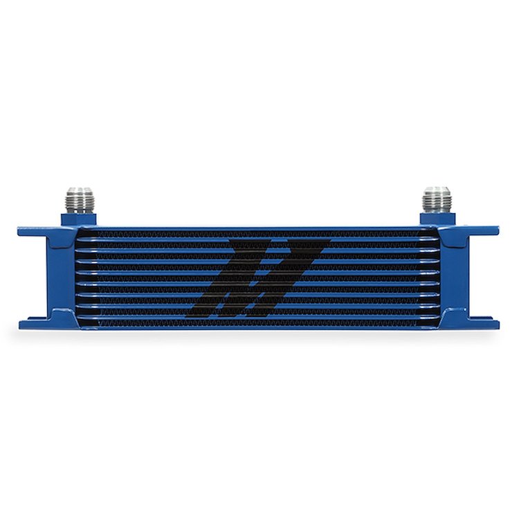 10-ROW OIL COOLER BLUE