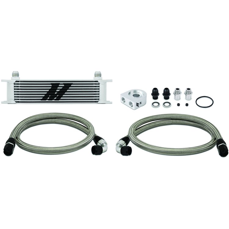 Universal Single Pass Oil Cooler Kit - 10 Row