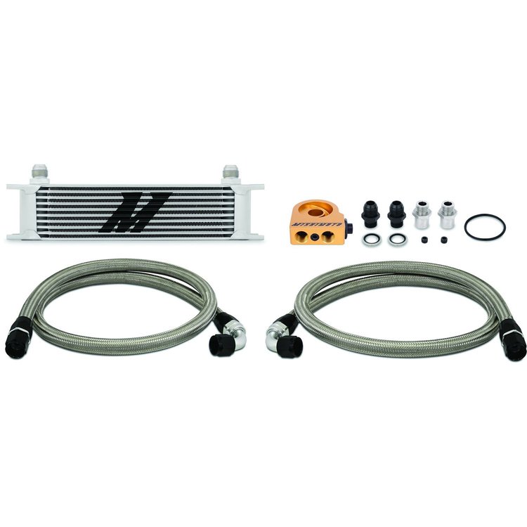 Universal Single Pass Oil Cooler Kit - 10 Row