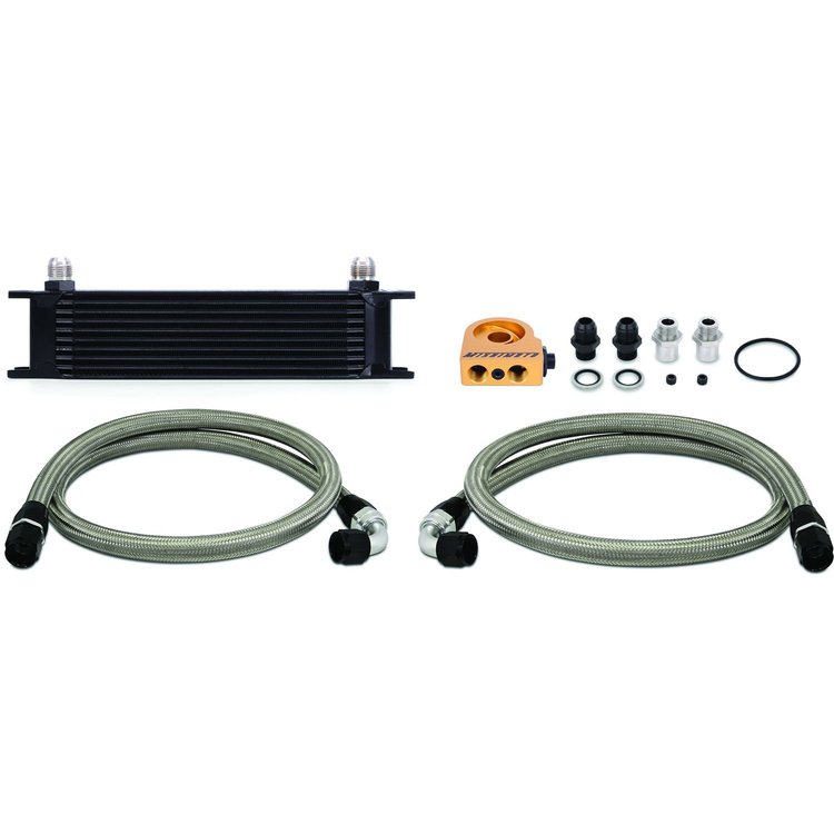 Universal Single Pass Oil Cooler Kit - 10 Row