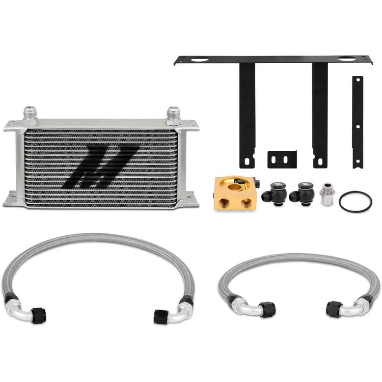 Hyundai Genesis Coupe 2.0T Thermostatic Oil Cooler Kit - MFG Part No. MMOC-GEN4-10T