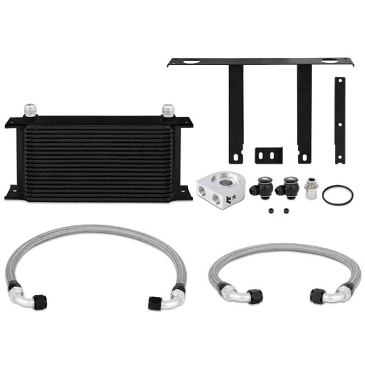 Hyundai Genesis Coupe 2.0T Oil Cooler Kit Black - MFG Part No. MMOC-GEN4-10BK