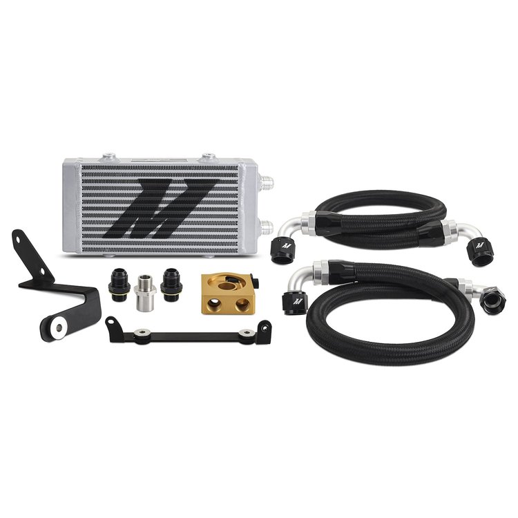 MMOC-GRC-23TSL Oil Cooler Kit Silver Thermostatic Toyota GR Corolla 2023+