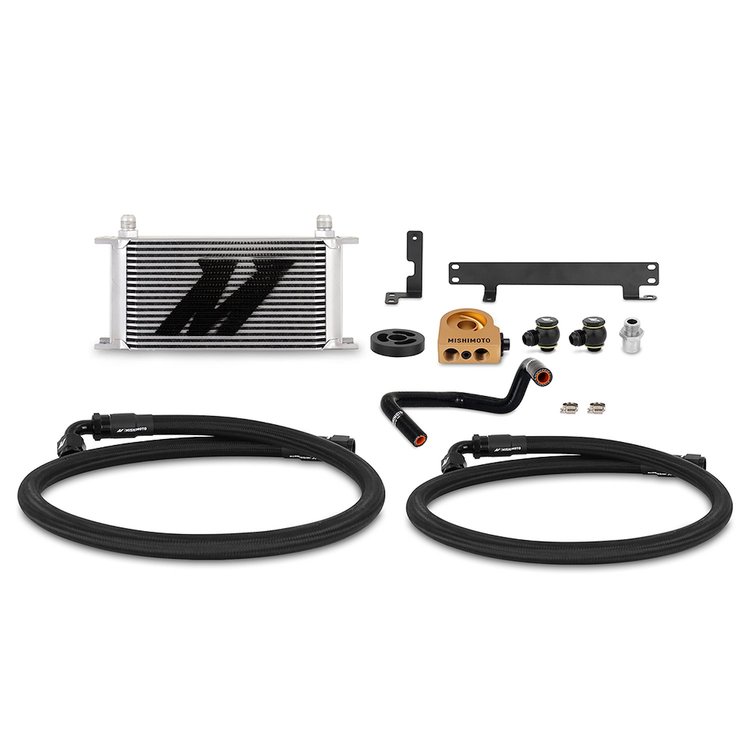 MMOC-WRX-22TSL Thermostatic Oil Cooler Kit Subaru WRX 2022+ Silver