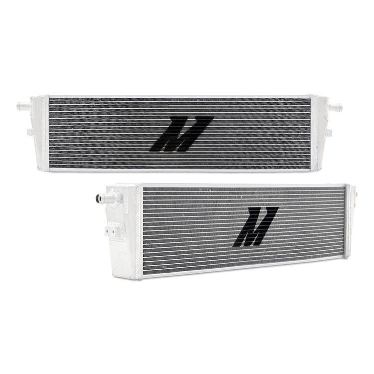 MMRAD-HE-01 Universal Air-to-Water Heat Exchanger, Single Pass, 23.62in x 6.14in x 2.04in Core, 500HP