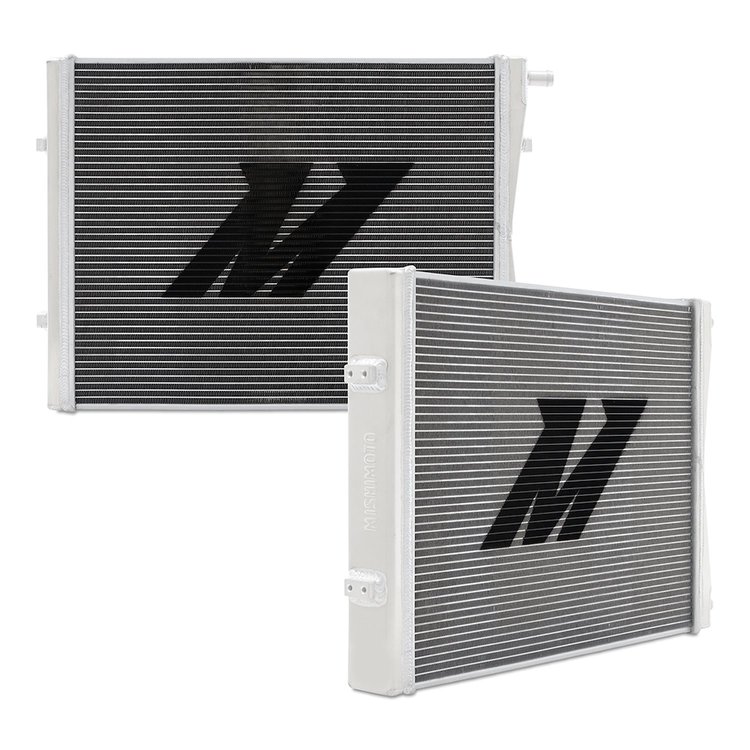 MMRAD-HE-03 Universal Air-to-Water Heat Exchanger, Dual Pass, 19.68in x 15.98in x 1.88in Core, 1000HP
