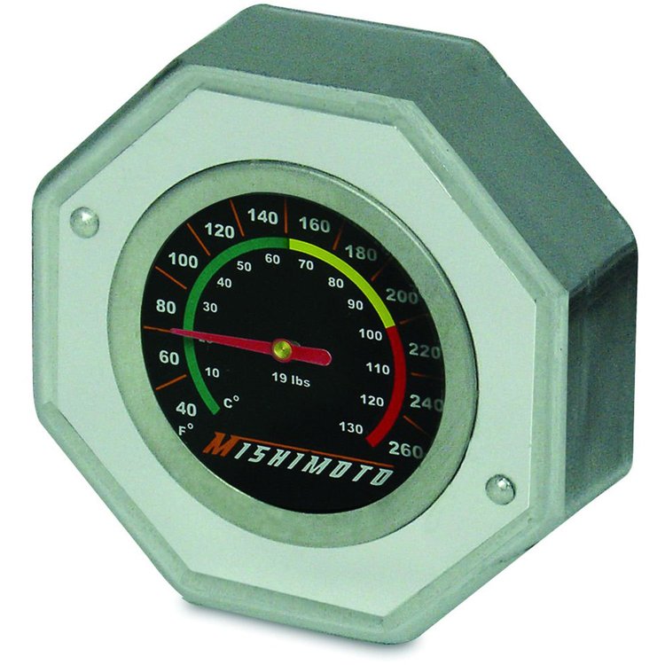 High Pressure Radiator Cap With Temperature Gauge