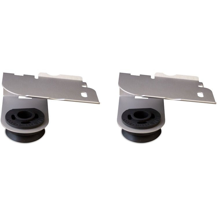 Aluminum Radiator Stay Bracket Set