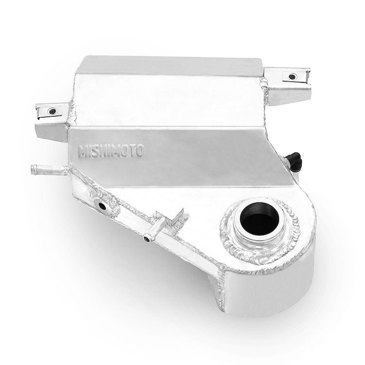 MMRT-F2D-03P Aluminum Degas Bottle, fits Ford 6.0L Powerstroke 2003-2007