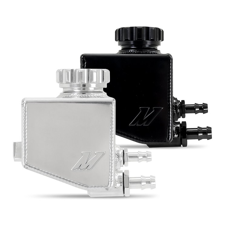 MMRT-GTO-04PSBK Aluminum Power Steering Reservoir Tank, fits Pontiac GTO 2004-2006 / Pontiac G8 2008-2009, Black