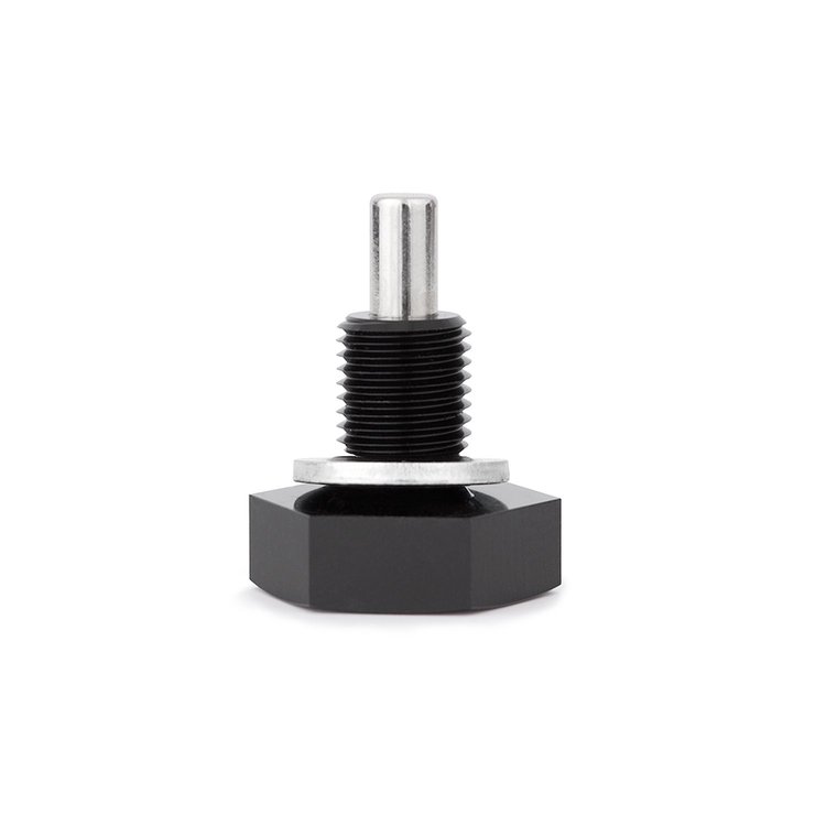 MMODP-12175BBK Magnetic Oil Drain Plug M12 x 1.75, Black