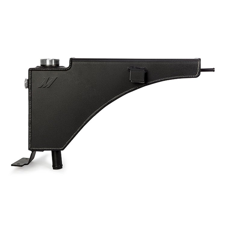 MMRT-F2D-99EMWBK Aluminum Degas Tank, fits Ford 7.3L Powerstroke 1999-2003