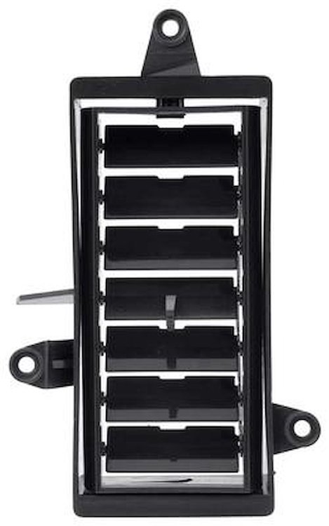 01814A Dash Panel Air Vent Assembly; 1971-73 Mustang; with Air Conditioning; LH Drivers Side