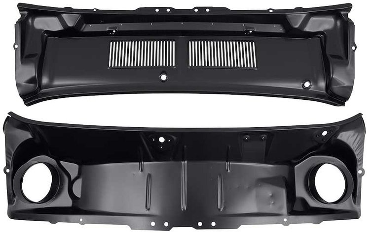 02011A Cowl Grill Panel Assembly 1964-66 Mustang