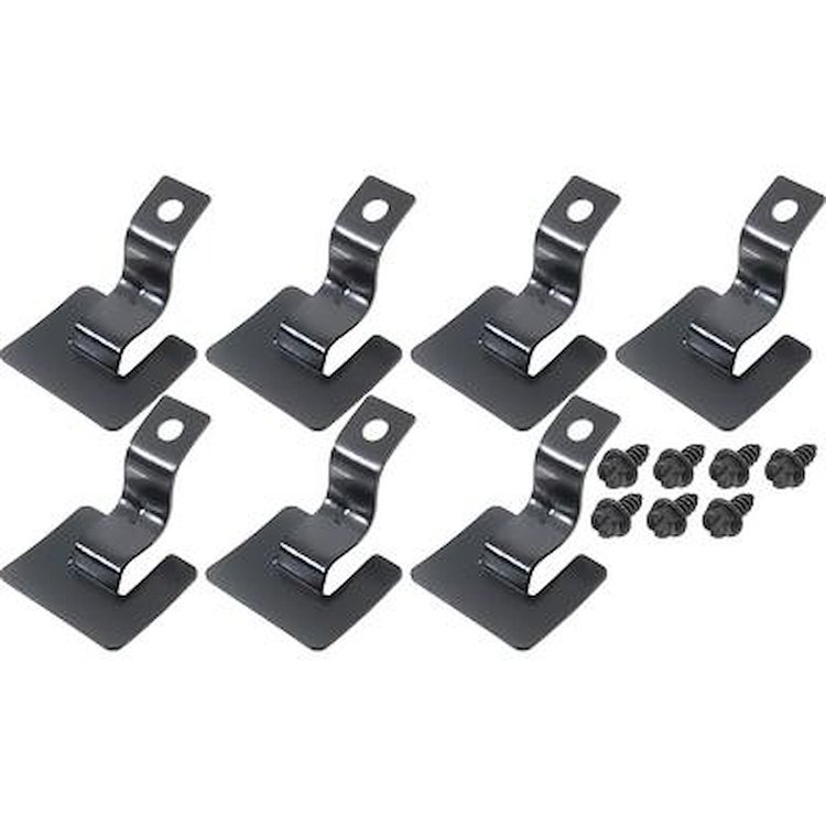 03406B Lower Windshield Molding Retainer; 1969-70 Mustang; Set
