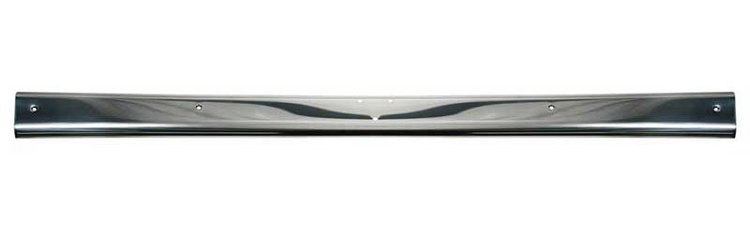 03606A Convertible Inner Header Molding 1964-67 Mustang; Stainless Steel