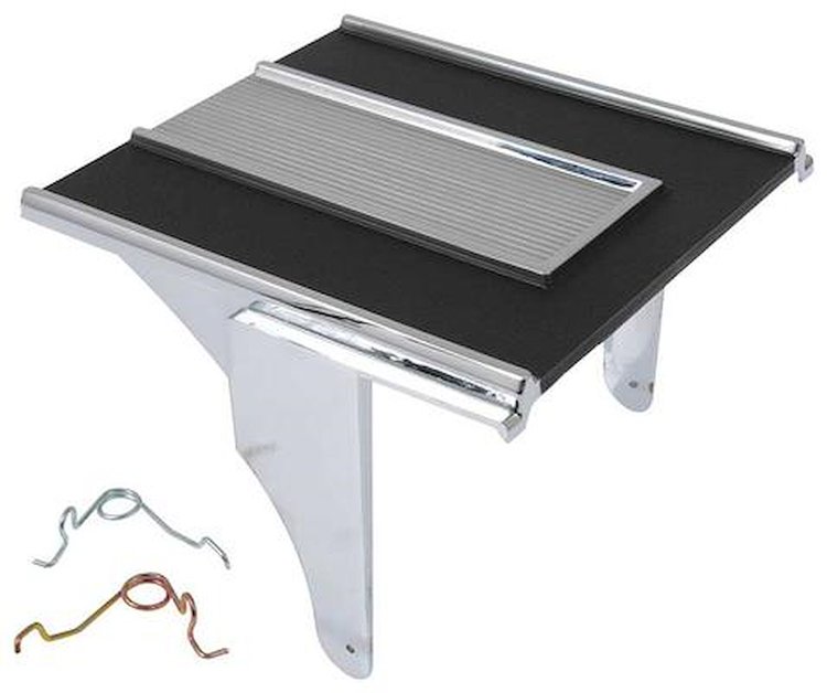 06024G Console Map Door 1964-66 Ford Mustang; Flip Open